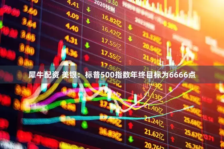 犀牛配资 美银：标普500指数年终目标为6666点